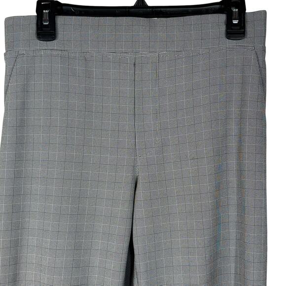 Athleta SZ 6 Brooklyn Ankle Pants Plaid Pull-On Lightweight Pockets Breathable - Picture 2 of 8
